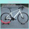 Bicycle Display Stand With Adjustable Abs Material For Indoor Parking And Maintenance