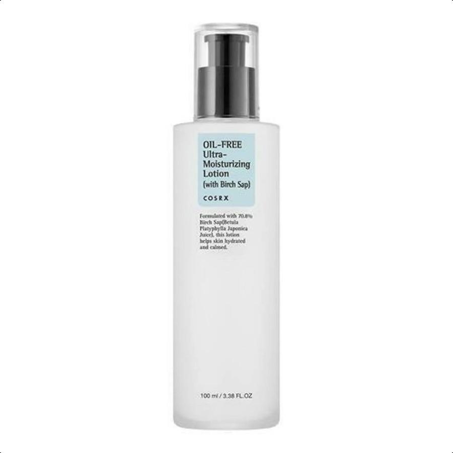 COSRX 100ml Oil Free Ultra Hydrating Facial Lotion Non Greasy Moisturizing Korean Skincare for All Skin Types Lotion 100 mL
