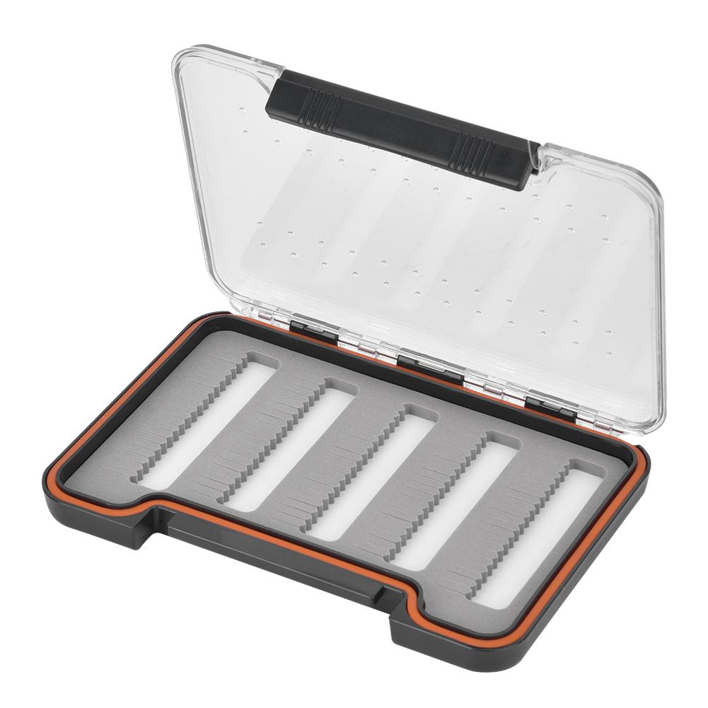 Transparent Fly Lure Box Magnetic Bait Storage Case Container   Fishing Parts