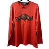 T-shirt a maniche lunghe larga Harley Davidson 2017 con patch per moto