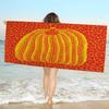 Pumpkin Yayoi Kusama Microfiber Printed Beach Towel Mountain Climbing Yoga Beach Swimming Running Absorbent Soft Towel