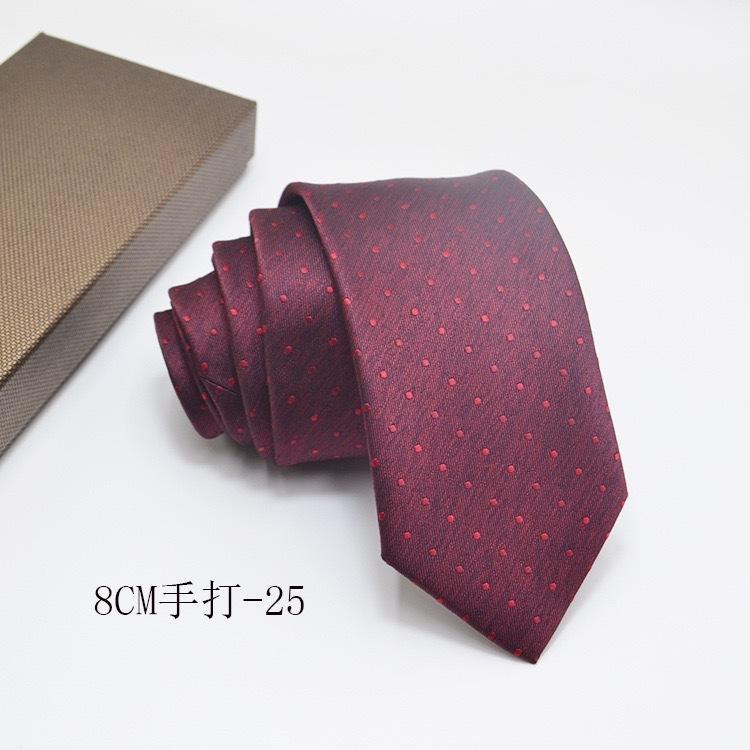 Formelles Hemd Business Krawatte Hochzeit Bankett Herren Polyester Handgebunden Lange Krawatte