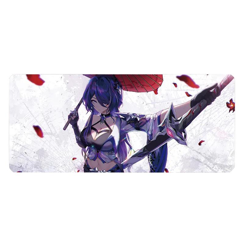 Acheron Robin Mouse Pad Honkai Star Rail Large Mousepad Computer Keyboard XXL Padding Anime Pc Gaming Accessories Desk Mat