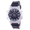 Analog Digital World Time Resin Strap AMW-870-1A AMW870-1 Orologio da uomo