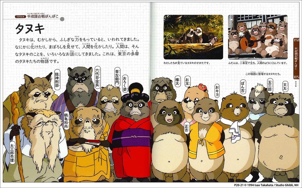 Studio Tokuma Anime Picture Book Mini Ghibli's Creatures