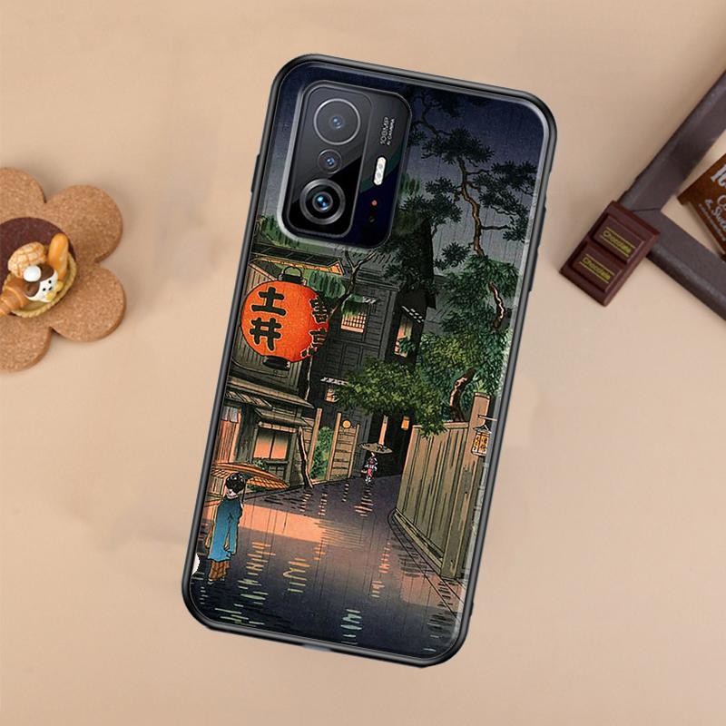 Japanese Ukiyoe Case For Xiaomi 14T 11T 12T 13T Pro 13 14 Ultra POCO X7 Pro X3 X5 F3 F5 F6 M6 X6 Pro Cover