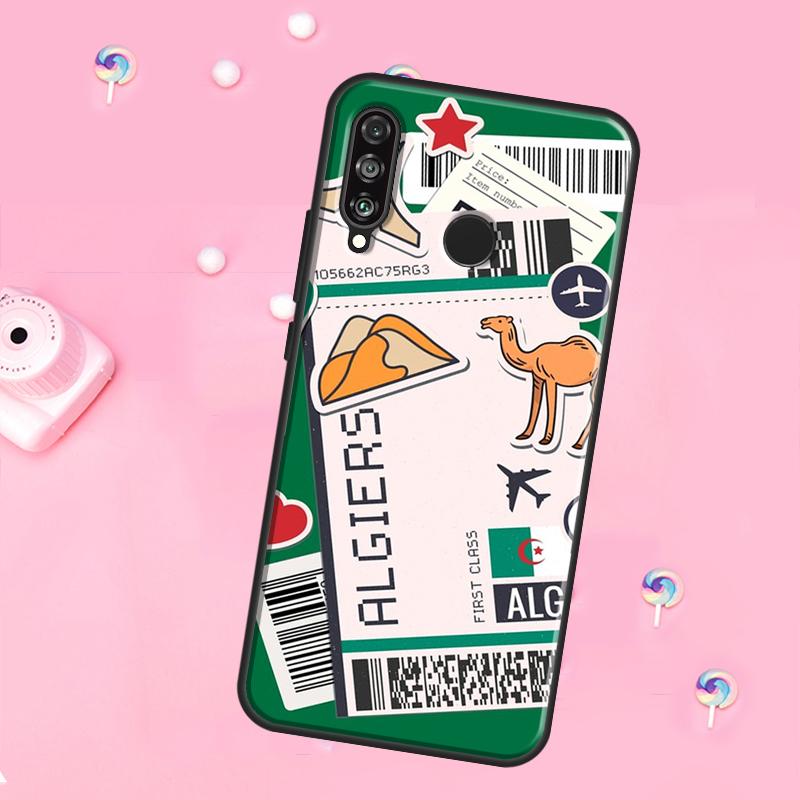 SYDNEY BOARDING PASS Traveltickets For Huawei Nova 12i 7i 8i 11i 12s Y73 Y70 Y90 Y60 Y72 Y61 Y91 9 10 SE P30 Pro P40 Lite Case