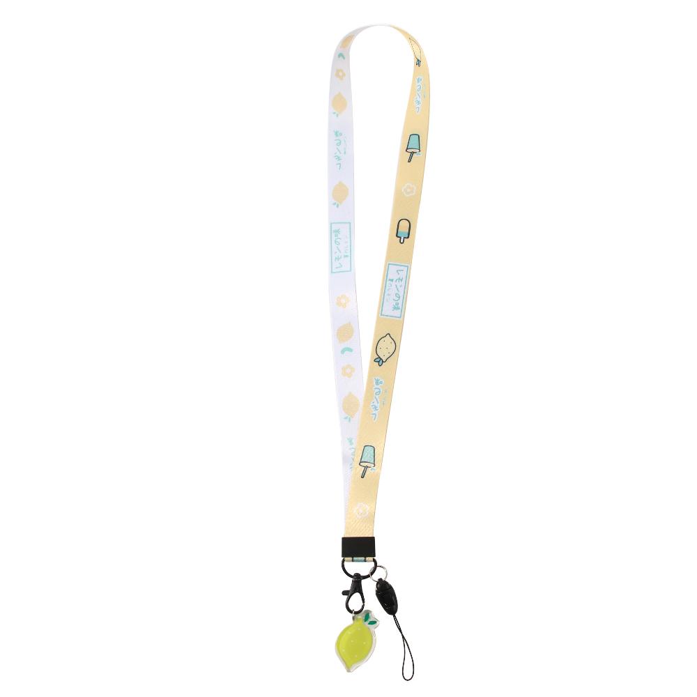 Fruit Lanyard Hang Rope Neckband Lanyard ID Card Holder Lanyard Mobile Phone Straps Keychain Lanyard Mobile Phone Accessories