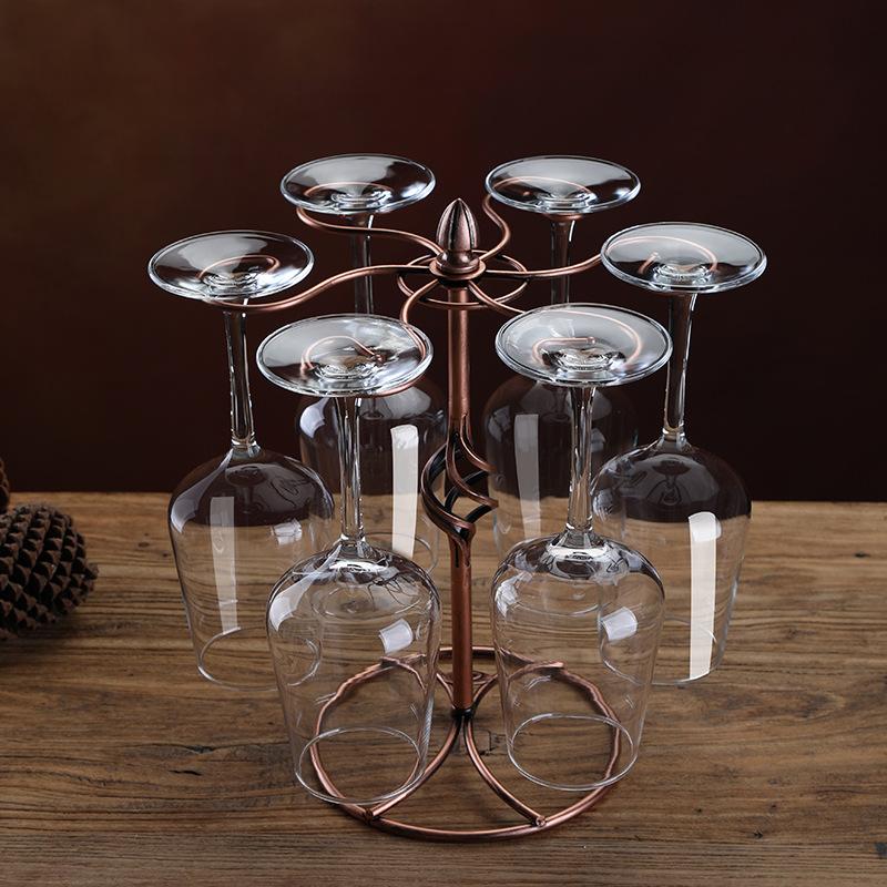 European-style Wine Glass Holder Wine Rack Wine Glass Hanging Rack Tall Glass Hanging Rack Inverted Display Rack Wine Rack
