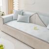 Sofa Cushion Summer Ice Silk Summer Mat Non-Slip Seat Cushions Nordic Simple Summer Sofa Cover Cover Cloth