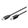 Câble Data USB 3.0 A/B Mâle/mâle, 1.8m