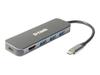 USB-Hub - D-Link - DUB-2333 - USB-C - HDMI - 3 USB 3.2-Anschlüsse