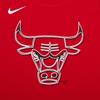 Nike NBA Chicago Bulls Logo T-Shirt Comfortable Breathable Short Sleeve Kids Tops Red 3Z2B7BBWZ-BUL