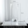 Elegant Transparent Glass Vase for Home Décor – Large Straight Tube Design for Floral Arrangements