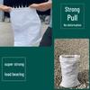 White Woven Storage Sacks
