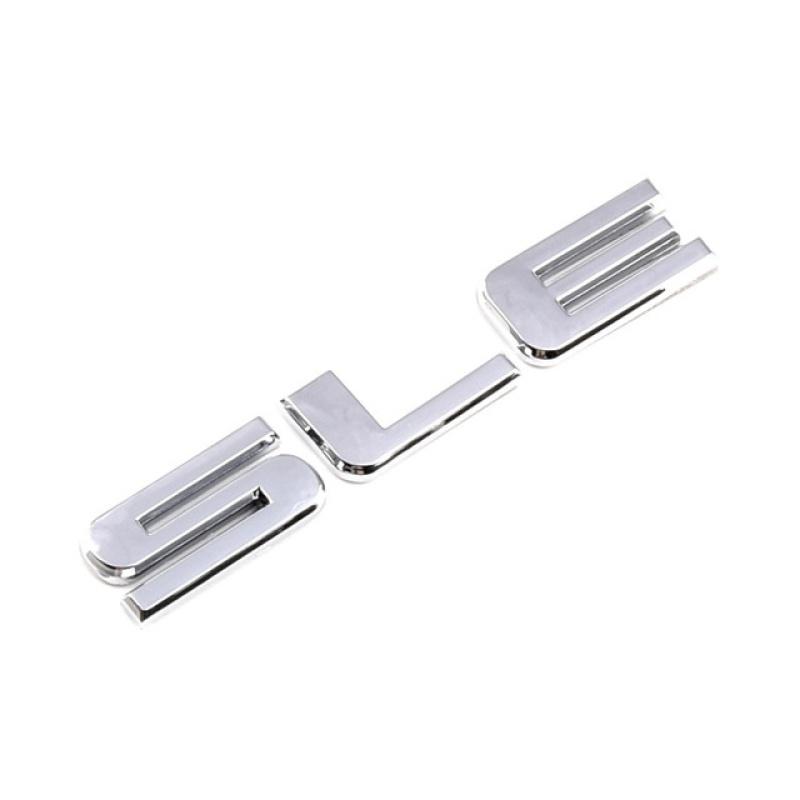 

3D SLE автомобиль дверь крыло задний значок наклейка эмблема наклейка для YUKON SAVANNA SIERRA 1500 2500 3500 HD серебряный