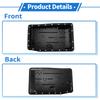 UXCELL No.3510650040 Engine Oil Pan Oil Pan Sump Transmission Oil Pan for Toyota for Lexus GS350 2007-2011 Steel Black