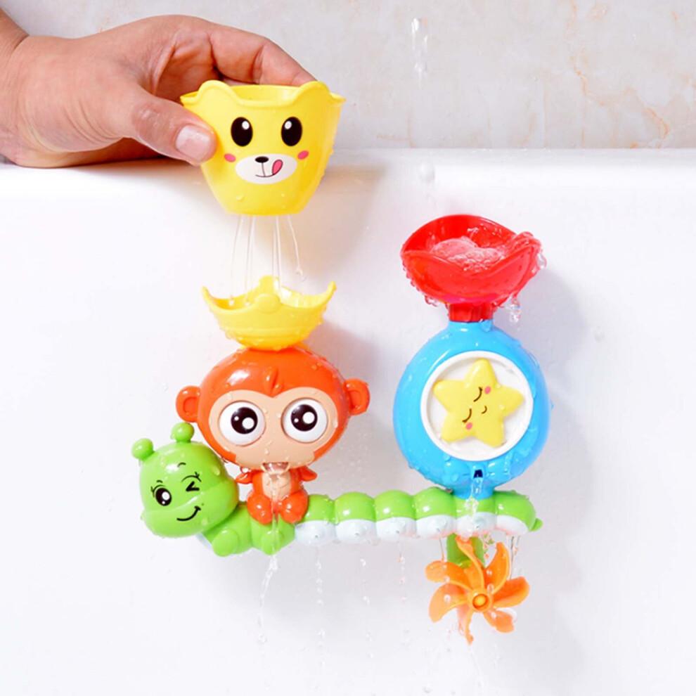 Baby Bath Toy Children Monkey Spray Water Shower Tub Kids Bathroom