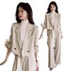 Women's 2026 Spring Short Suit Jacket: High-End, Casual, Petite Professional Wear Set