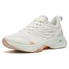 New Anta MACH 3.0 Cushioned Slip Resistant Abrasion Resistant Low Top Casual Running Shoes Women's White Orange Green 122325583-11