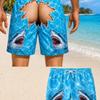 Men's American Flag Quick-Dry Summer & Fall Beach Swim Trunks - Casual Plus Size Shorts