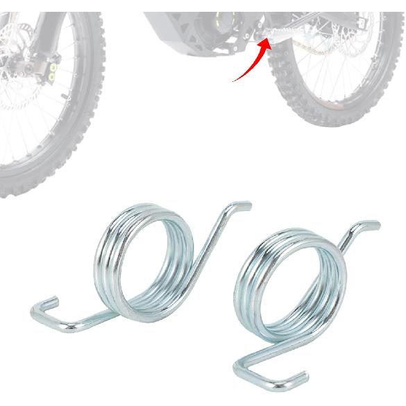 Dirt Bike Foot Pegs Springs for Surron Sur Ron LBX E-Ride Pro SS SR S Talaria Sting MX3/R MX4 Talaria XXX X260 X160,Left & Right,Stainless Steel
