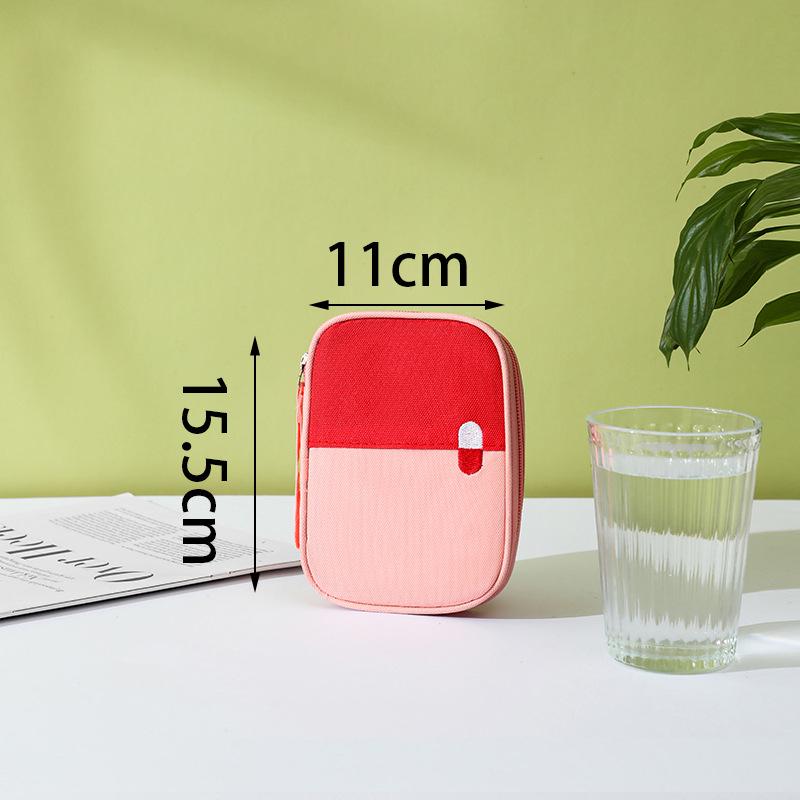 Корейская дорожная портативная аптечка в форме сердца