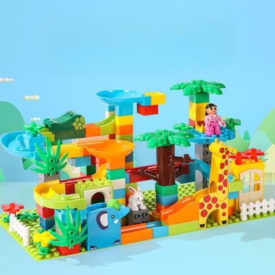 Kindergarten Bausteine Große Partikel Rutschkugel Bausteine Pädagogisches Kinderspielzeug Zusammenbau Kindergarten