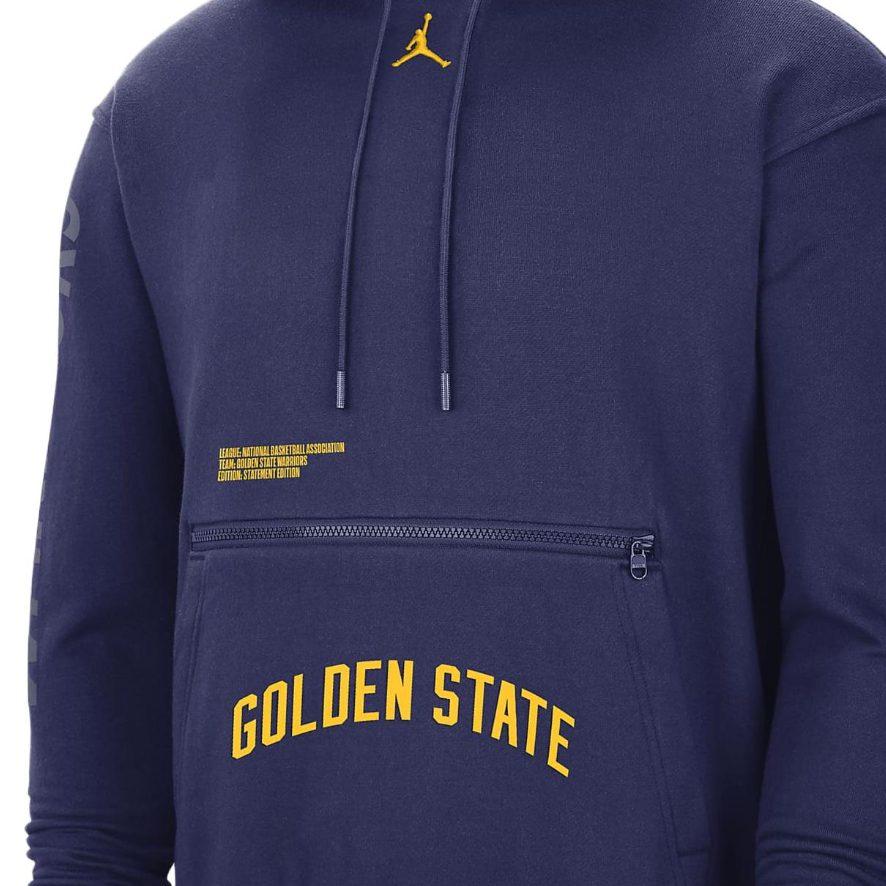 Jordan Nba Golden State Warriors Statement Edition Fleece Hoodie DR7001-421