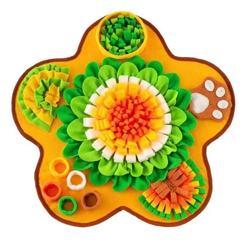 Pet Puzzle Sniffing Pad for Cats and Dogs