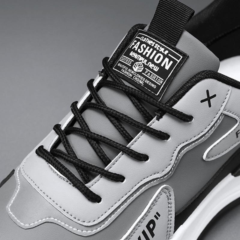 New Men's Sneakers Spring Breathable Comfortable Soft-sole Running Shoes Old Dad Shoe Tennis Training Shoes Platform Casual Shoe