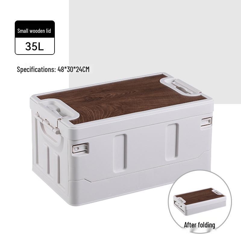 Vehicle Trunk Organizer: Car Interior Storage Box and Tail Box Case for Practical Item Collection.