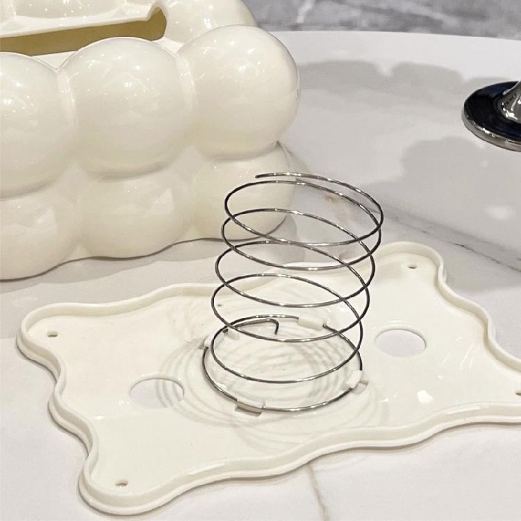 Space Saving Rabbit Napkin Organizers Modern Simplistic Tissue Dispenser Box Paper Organizers for Dining Room