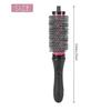 Set of 6 Hair Roller Brushes with Detachable Handle In 3 Sizes, Aluminum Ceramic Barrel & Positioning Clips for Effective Styling At Home