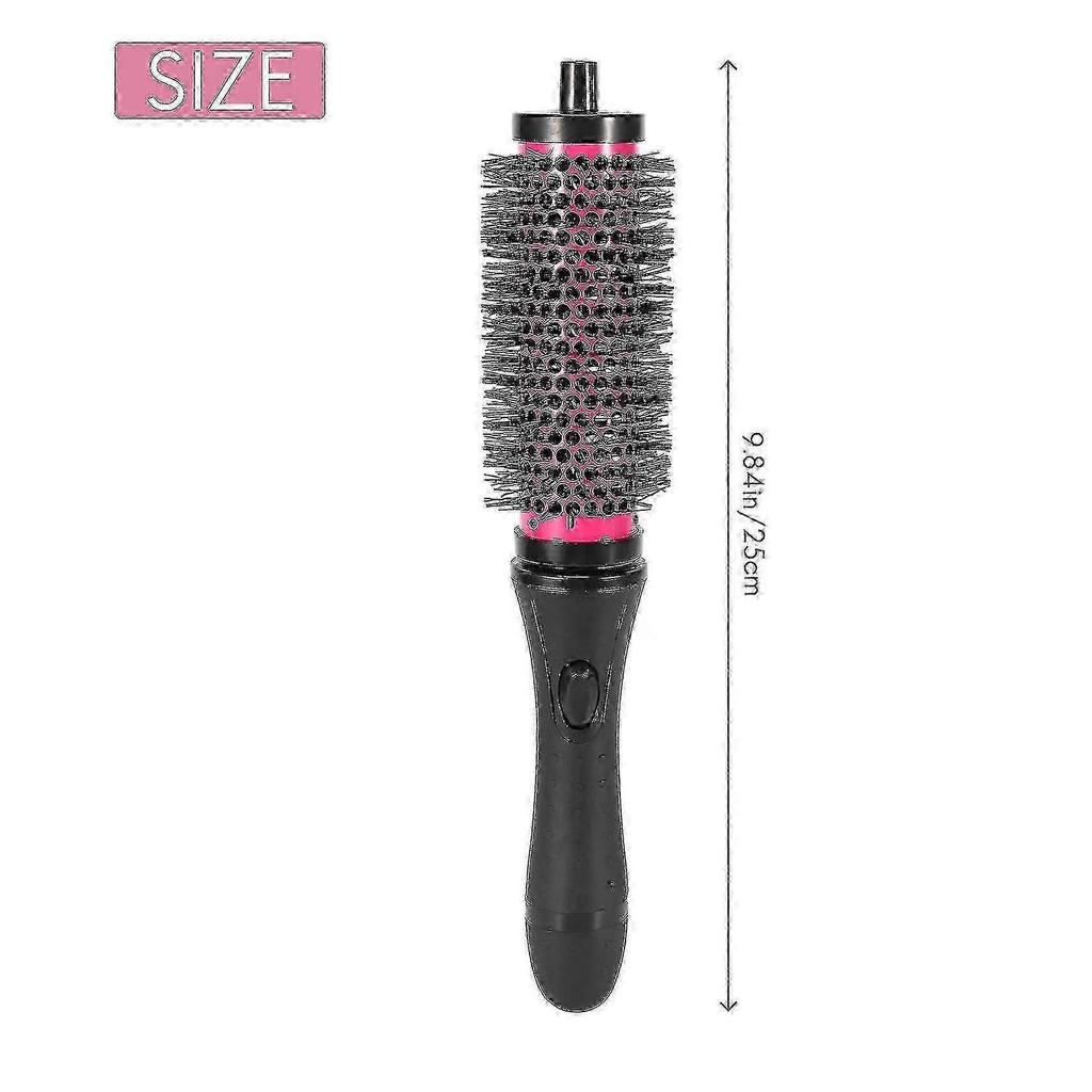 Set of 6 Hair Roller Brushes with Detachable Handle In 3 Sizes, Aluminum Ceramic Barrel & Positioning Clips for Effective Styling At Home