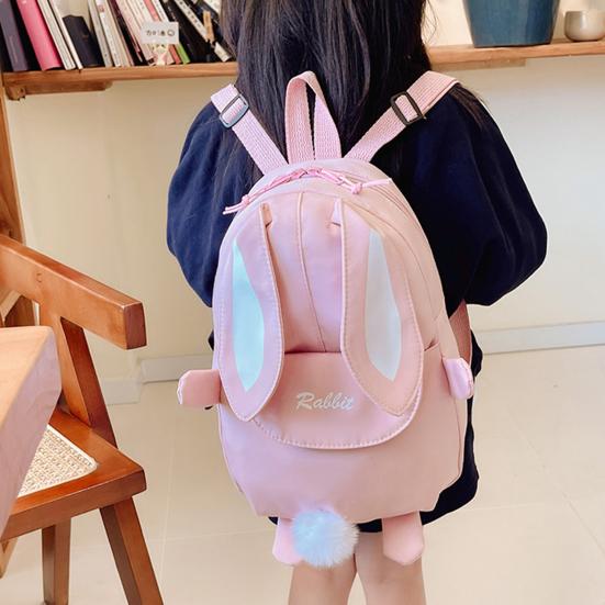 Kids Rabbit Backpack Cute Bunny School Bag with Adjustable Shoulder Straps Small Backpack for Preschool Boys Girls Kindergarten