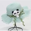 Women's Wide Brim Straw Sun Hat - Foldable Beach & Vacation Hat