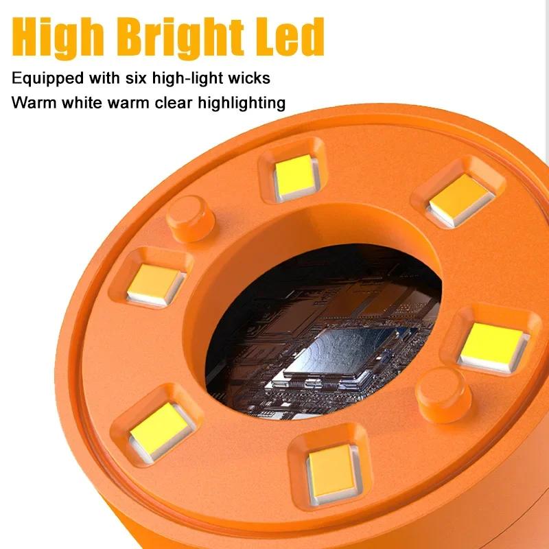 New Radish Lamp with Long Range Tent Light Outdoor Camping Light 2000mAh Camping Light Atmosphere Light Charging Light