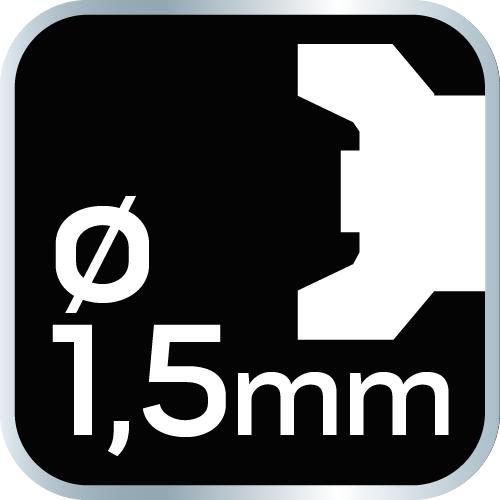 Paint Gun, Lower Tank 1.0 L, Nozzle 1.5 Mm