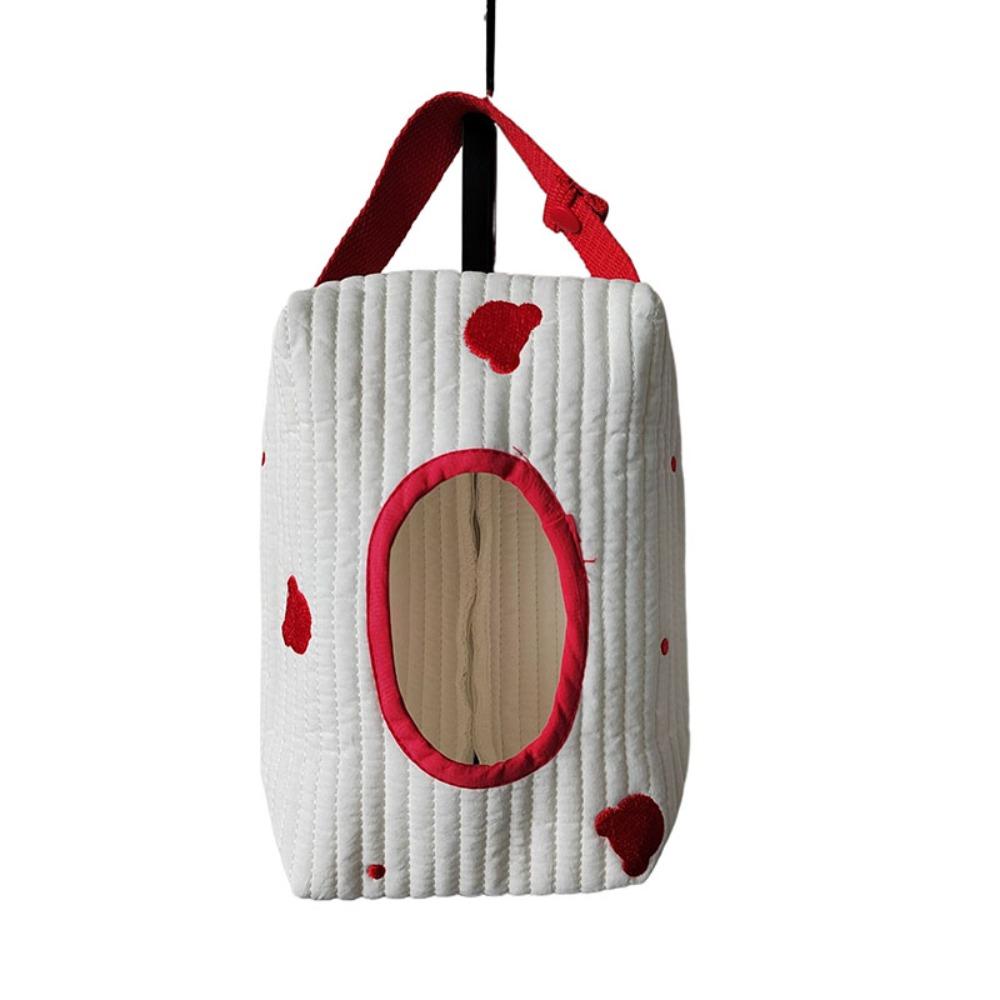 Cotton Car Tissue Box Handheld Napkin Holder Home Supplies Wet Wipes Case  Kitchen