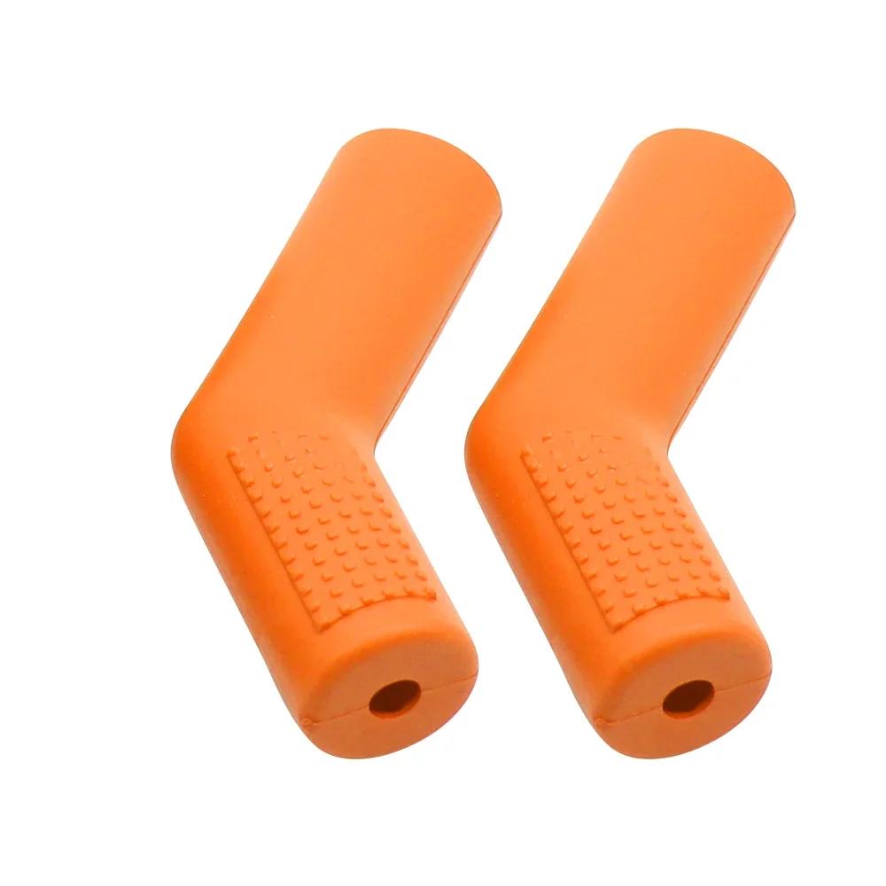 Nouveau 2pcs Couvercle de Levier de Vitesse de Moto Protège-Chaussure de Levier de Vitesse Pièces de Moto Protection Universelle de Levier Accessoires Moto