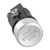 For Car Engine Start Car Engine Start Button 5G1959839 Button Black & Silver Brand New Easy Installation Factory Specifications