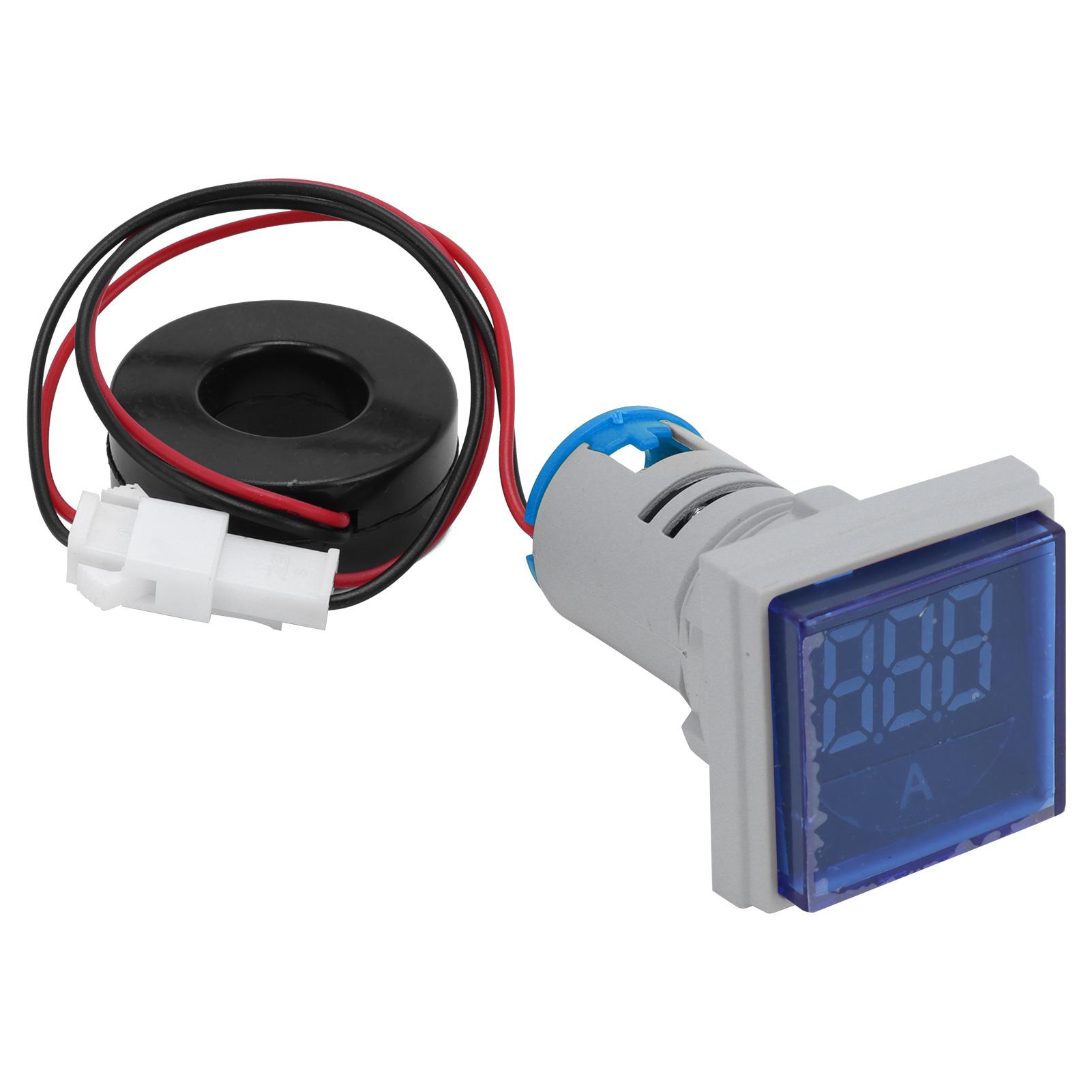 

Цифровий вимірювач струму амперметр квадратний сигнальний індикатор світло лампа AC 220В AD1622FSA