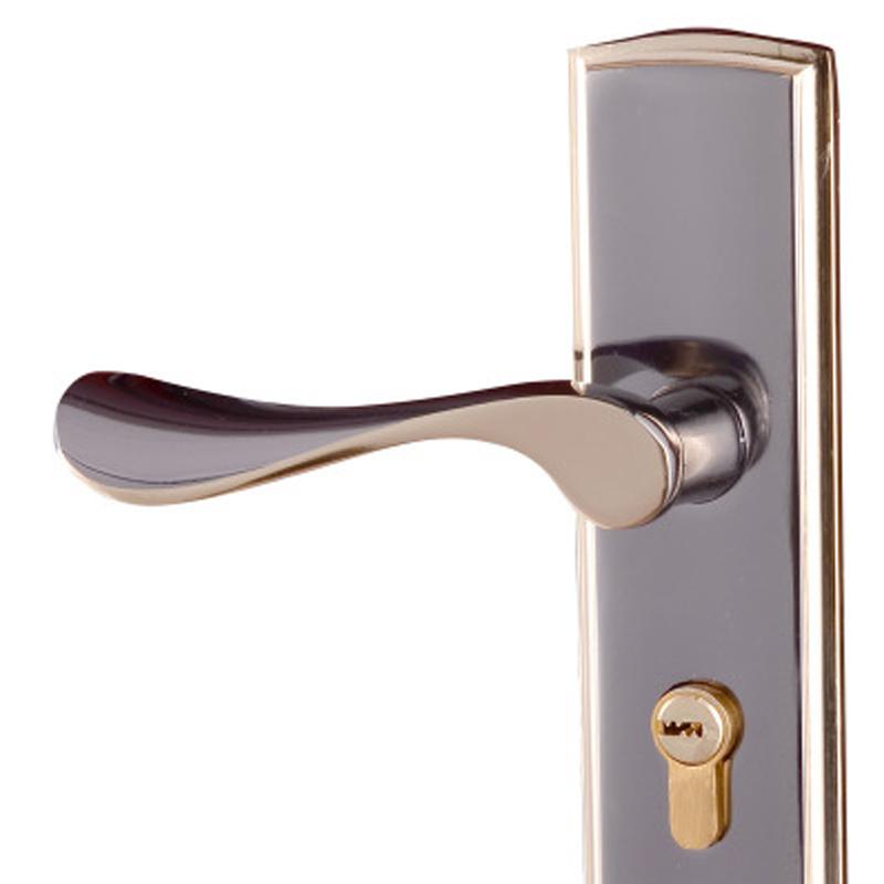 Hot Selling Modern Style Door Lock Interior Room Aluminum Handle Lock For Wooden Door