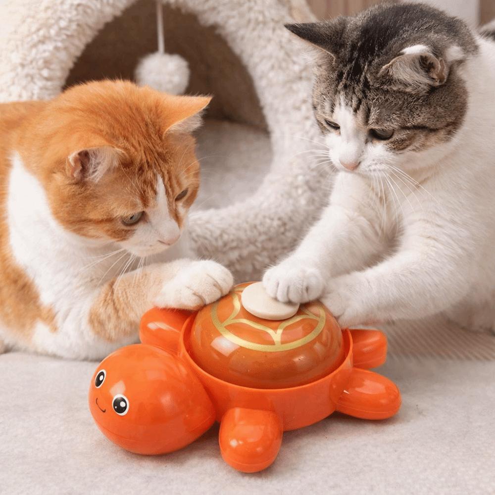 Funny Loud Sound Turtle Call Bell Non-slip Portable Dog Service Bell Cartoon Pet Interactive Toy Feeding Reminder