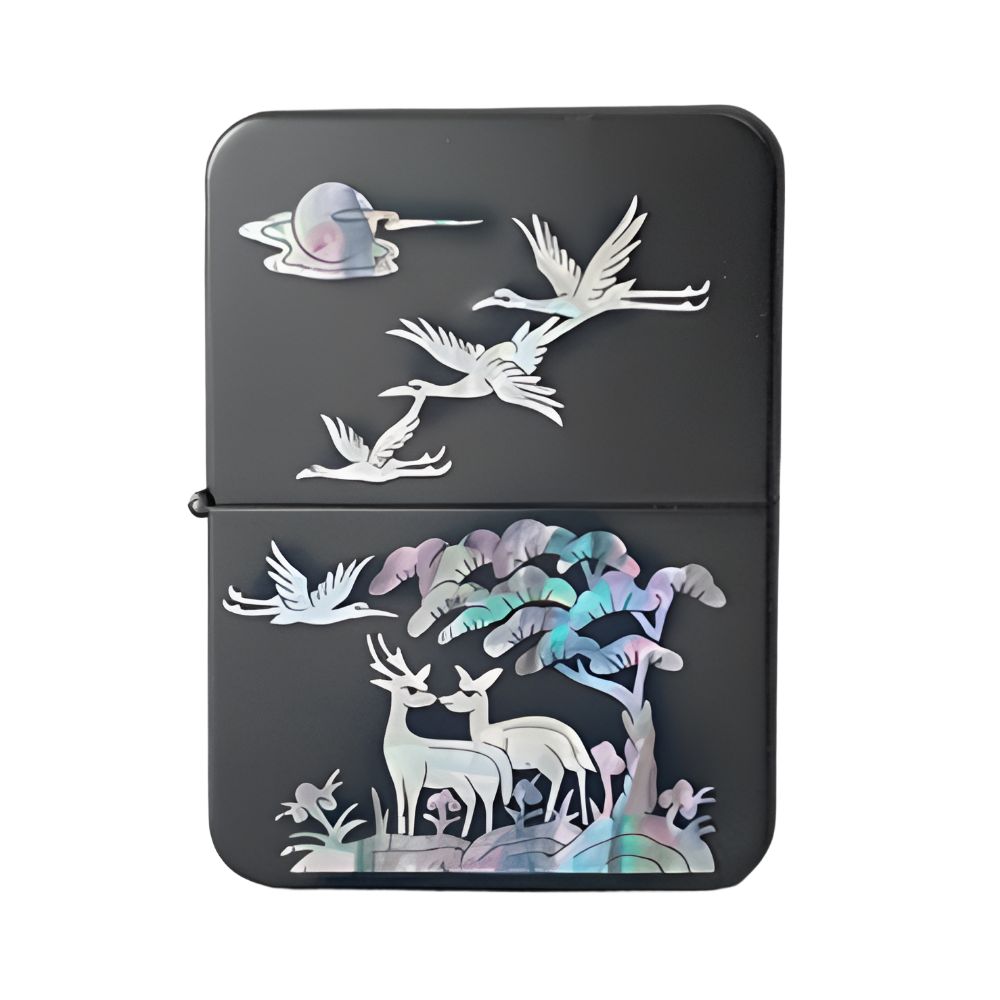 Set di tagliaunghie in madreperla coreana Kit manicure tradizionale Najeon Chilgi