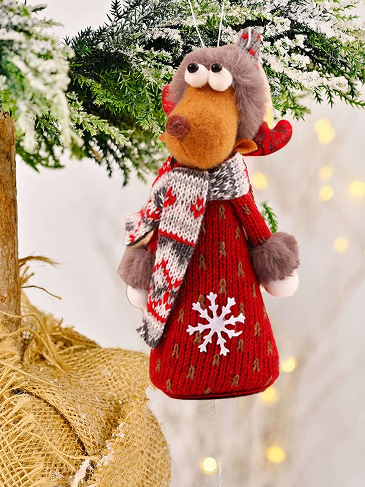 

1 шт. - Креативные рождественские украшения Снеговик, Олень, Подвеска Старик, Подвеска на елку