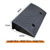 Non-Slip Plastic Curb Ramp for Cars and Stairs