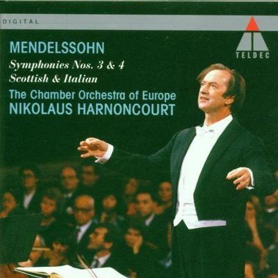 CD MENDELSSOHN, HARNONCOURT; COE - Mendelssohn  9031723082 TELDEC 1992 Germany ObiClassical Used