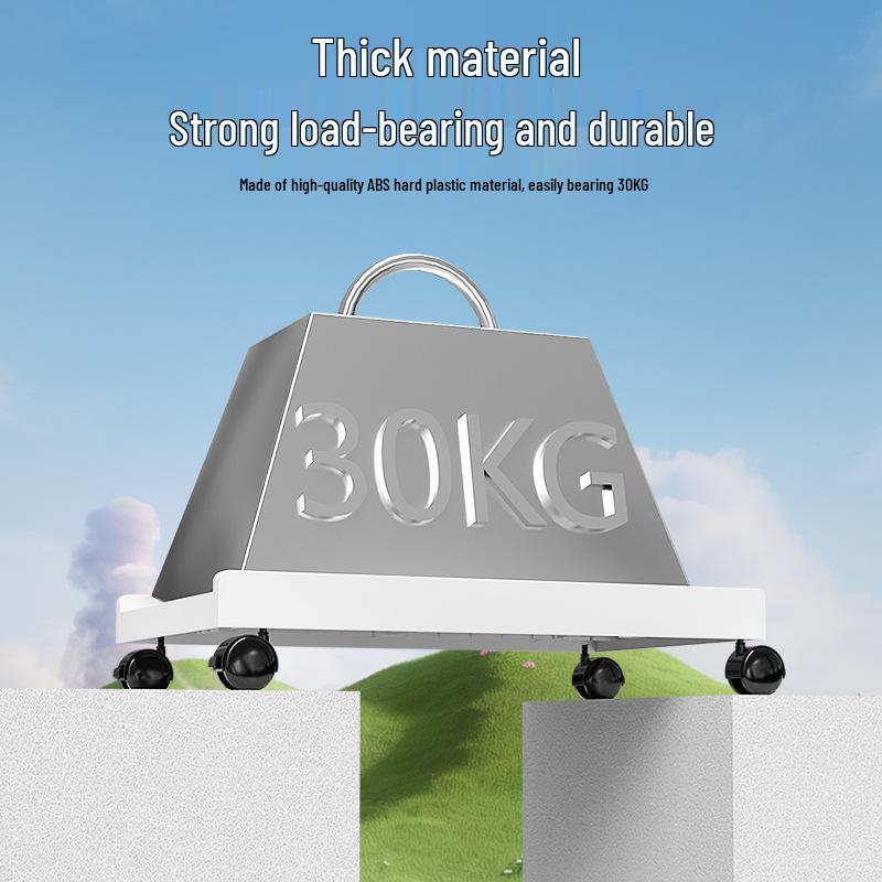 Movable Desktop Computer Stand and Storage Rack